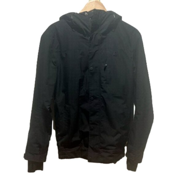 Ripzone Black Bomber Winter Snow Jacket, Mens Size Small - Picture 1 of 8